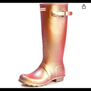 Hunter nebula rain boots